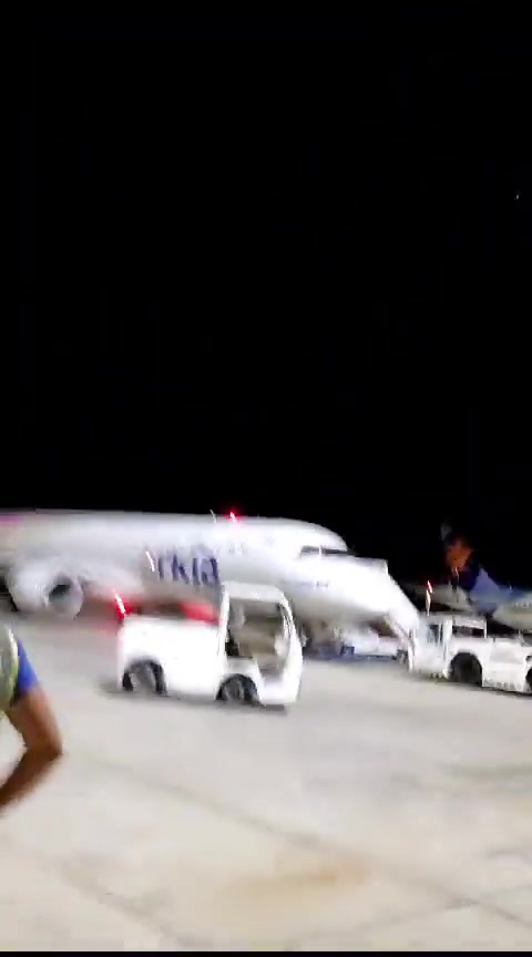 MDA: No initial reports of injuries following reported rocket impacts in Eilat. Video taken from Ilan Ramon Airport near Eilat