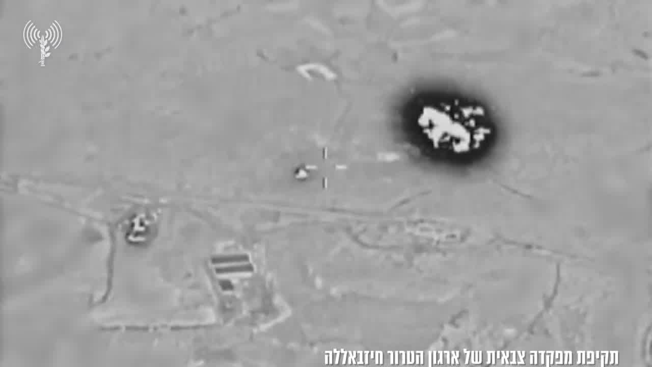 Israeli army says fighter jets struck a number of Hezbollah sites in southern Lebanon in response to the missile attack on civilians  near Dovev earlier. Additionally, the Israeli army says the cell behind the  attack was struck. Two more cells that launched mortars near Menara and Yir'on were  struck, the IDF says. Mortars were also fired at an army base on the border, causing no injuries. Troops responding with artillery shelling.