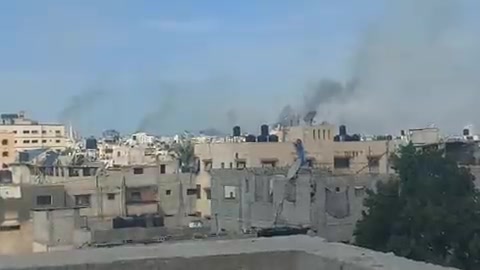 Continous clashes in Ar Ramal, West of Gaza