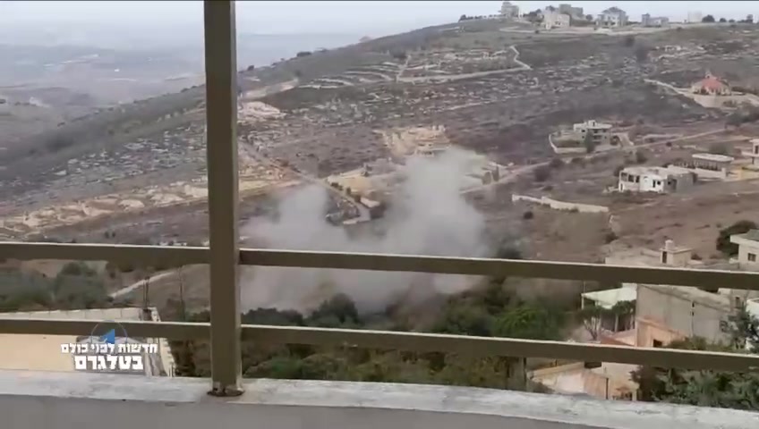 Israeli army artillery fire towards Markaba, Meis Al Jabel, Tayr Harfa, Labbouneh, Blida, Houlla 