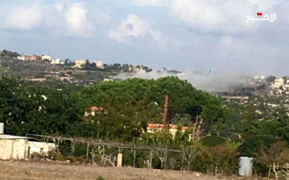 Renewed Israeli army artillery and air strikes in Rmeich, Tayr Harfa, Jabayen, Dhayra