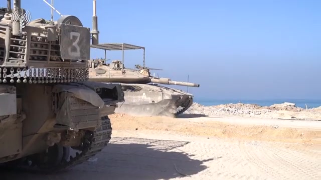 Israeli army released a video of its operations in the al-Shati camp in Gaza, which it claims is now under control after battling around 200 Hamas militants. Several Hamas militants have reportedly been captured. Israeli army says its working to dismantle militant infrastructure