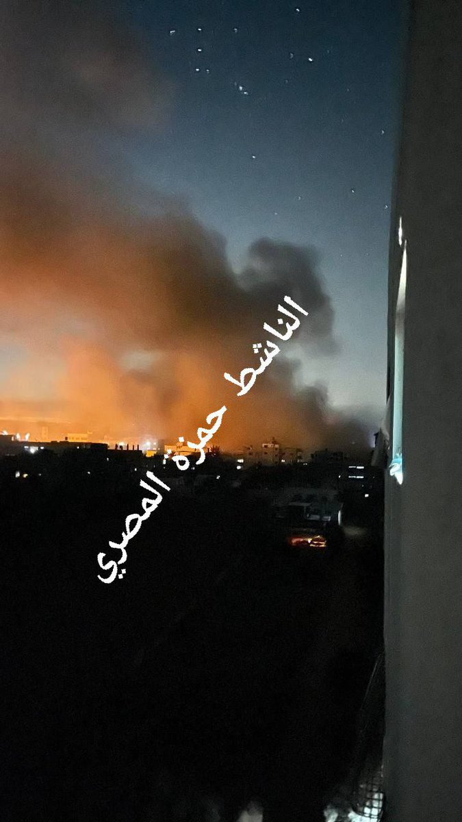 Strikes in Nuseirat, Central Gaza