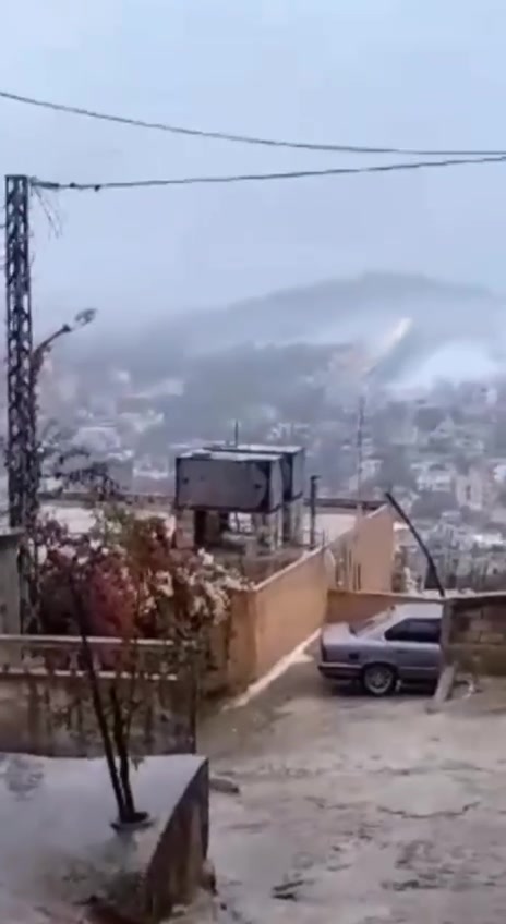 Israeli army artillery fire towards Kafrkila now   