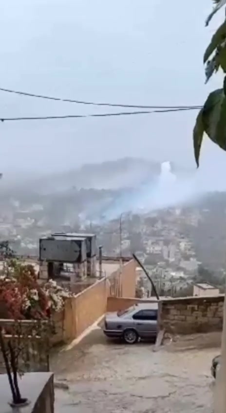 Israeli army artillery fire towards Kafrkila now   