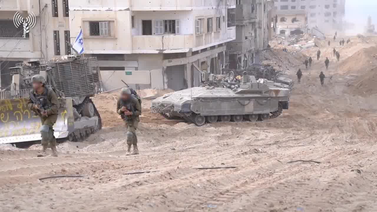 Israeli army ground activity in the Gaza Strip