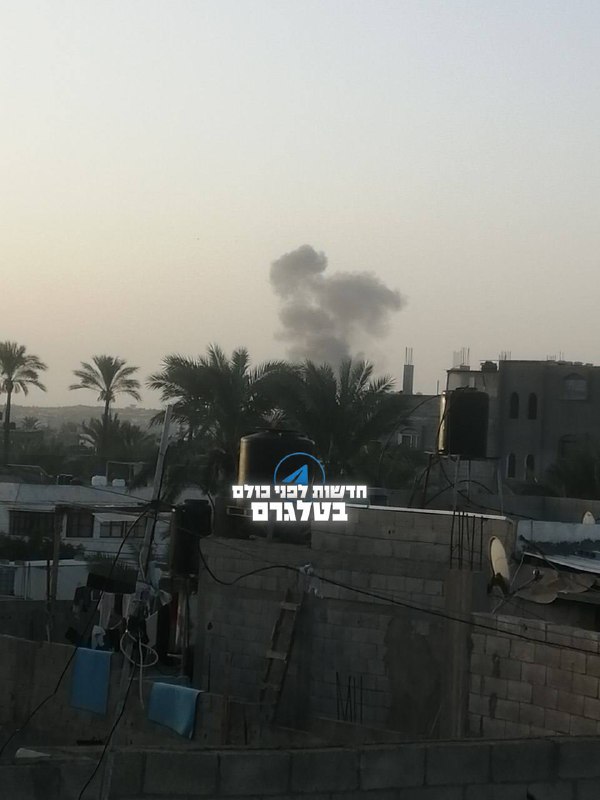 Israeli army strikes in Deir Al Balah