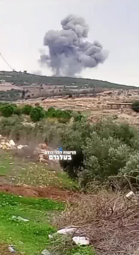 Israelisk armé anfaller i Rchaf