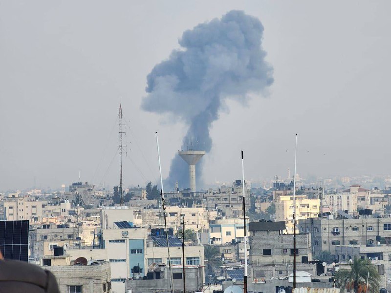 Strikes in Khan Yunis Gaza