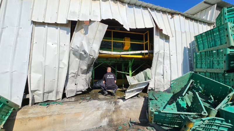 Rocket impacts in communities of the Hof Ashkelon regional council, damage done, no injuries