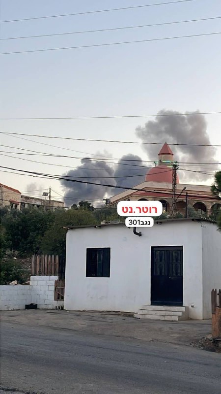 Israeli army air strikes in Labbouneh and Naqoura  