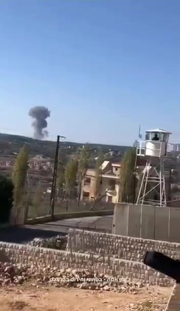 Israeli army strikes in Ayta Ash Shab   