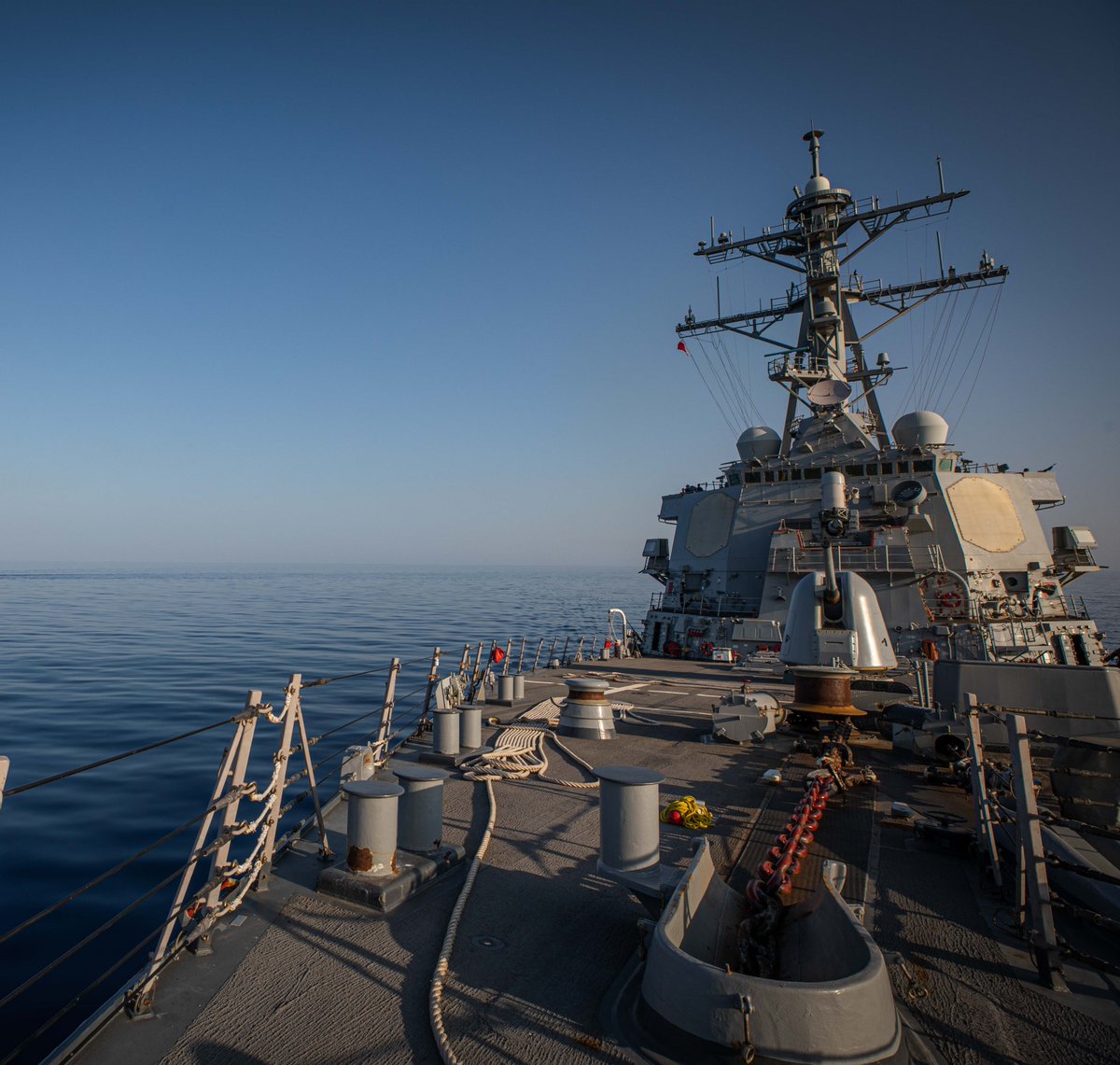 CENTCOM:In the early morning hours of December 16 (Sanna time) the US Arliegh Burke-class guided missile destroyer USS CARNEY (DDG 64), operating in the Red Sea, successfully engaged 14 unmanned aerial systems launched as a drone wave from Houthi-controlled areas of Yemen. The UAS were assessed to be one-way attack drones and were shot down with no damage to ships in the area or reported injuries. Regional Red Sea partners were alerted to the threat
