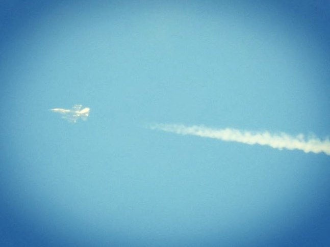 Israeli F16 warplanes flying over most Lebanese regions