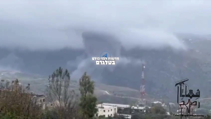 Israeli army strike near Arnoun  
