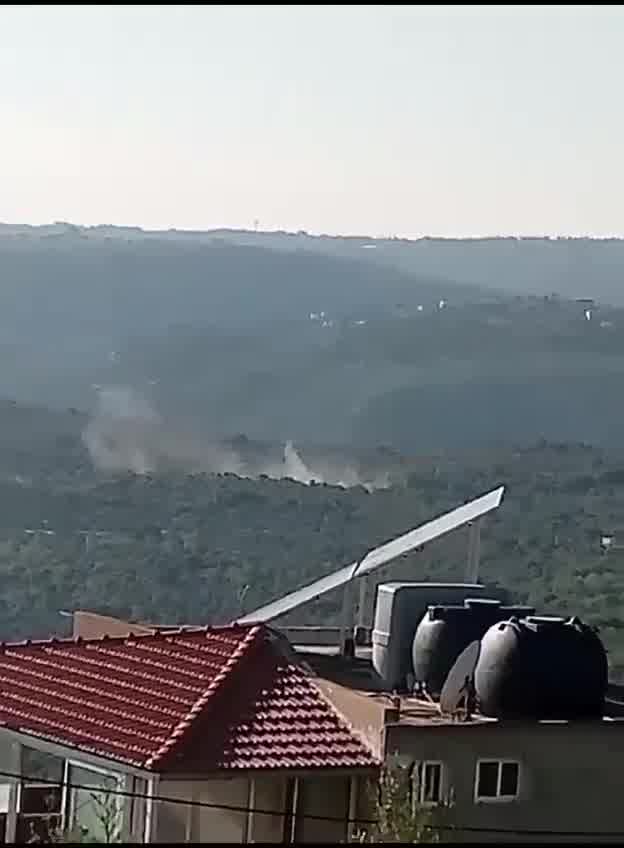 Israeli army artillery towards Rachiye Al Foukhar and surroundings  