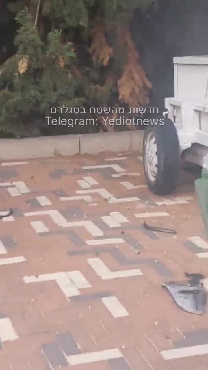 An aircraft fell in Moshav Yaara - the details are under investigation. Photo credit: Yehuda Kreif