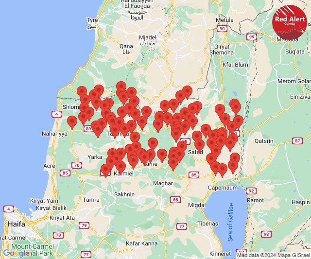 Drone infiltration alerts from Lebanon sounding across northern Israel
