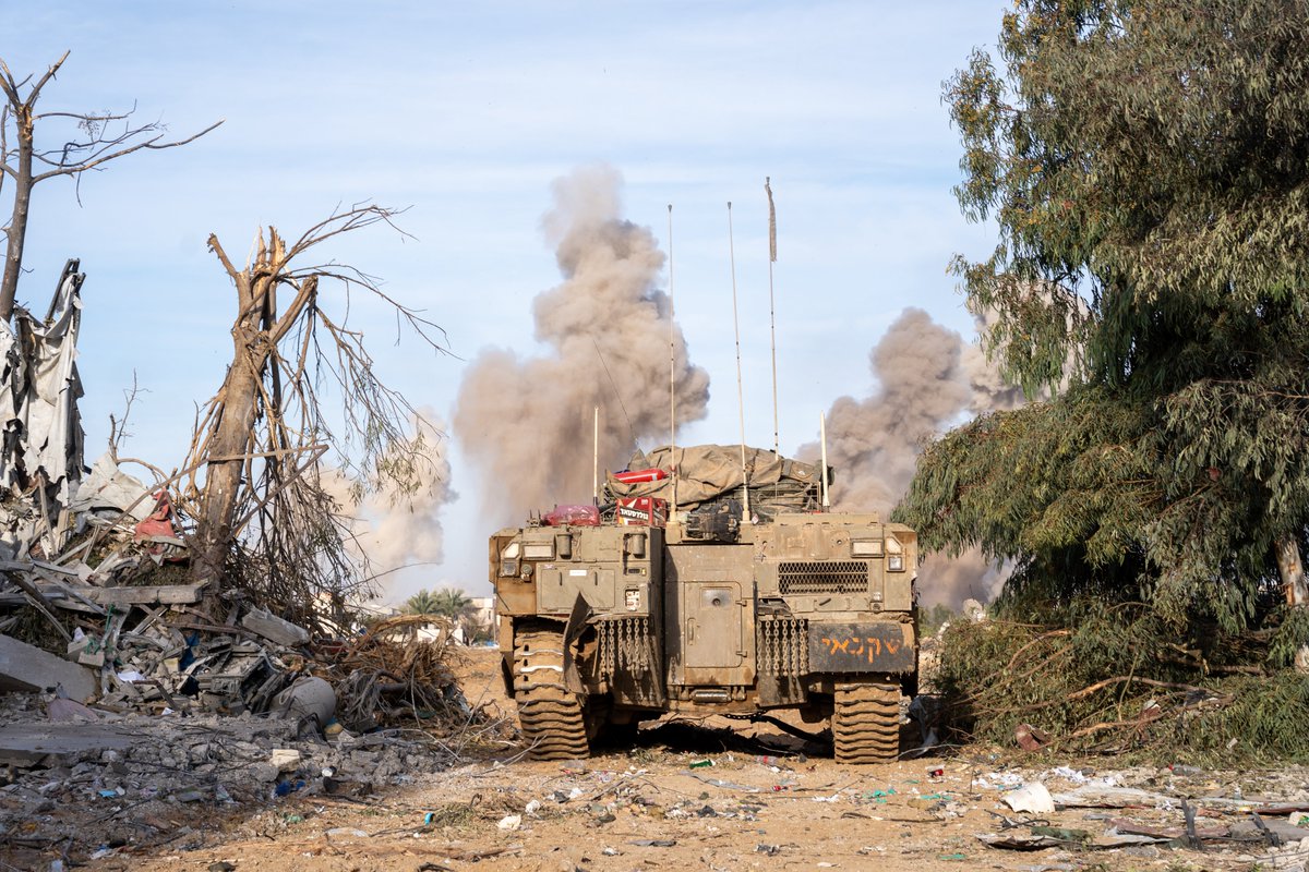 Blast yesterday in Bureij killed six Israeli combat engineers