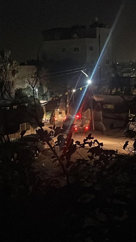 Israeli security forces storm the town of Anata, northeast of Jerusalem.