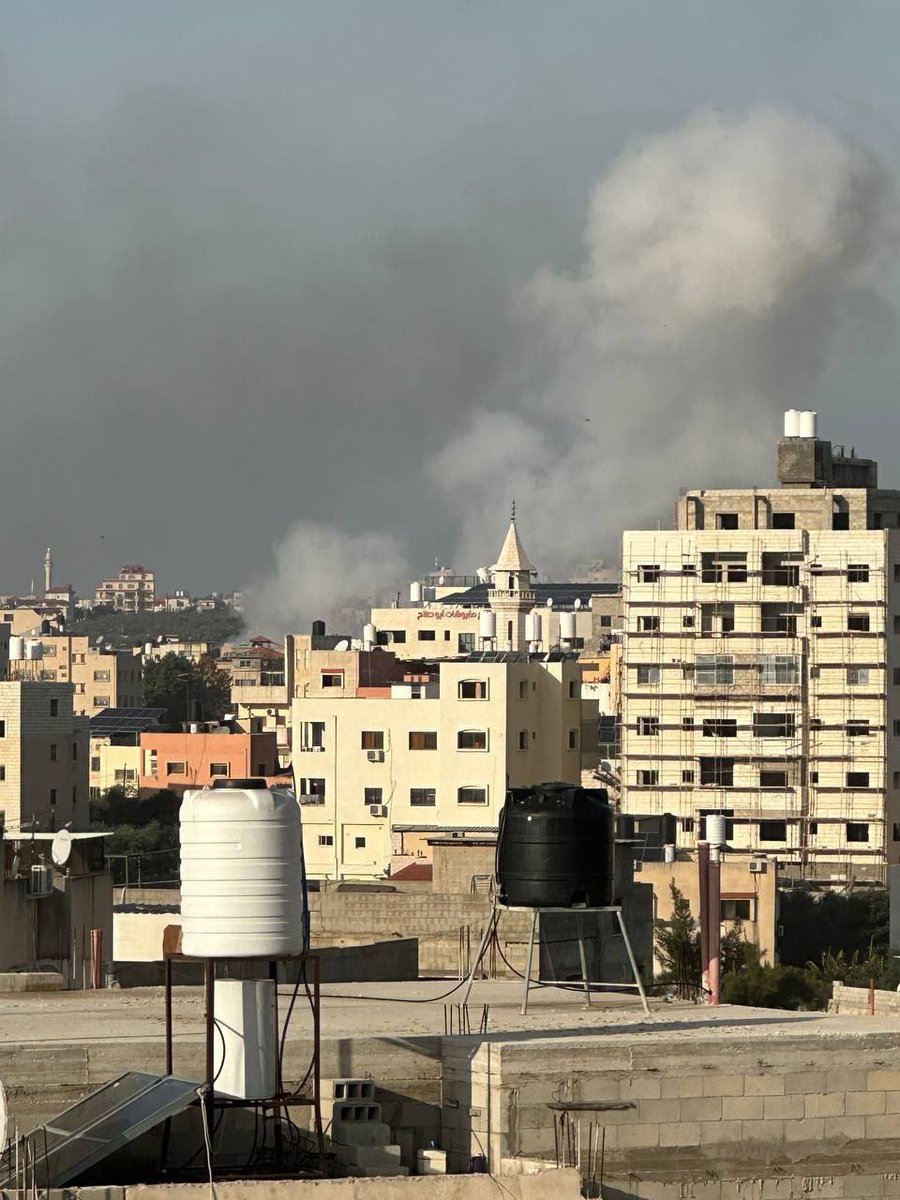 Israeli Army bombs the house of the Abdul Karim Badirat in Tulkarm camp