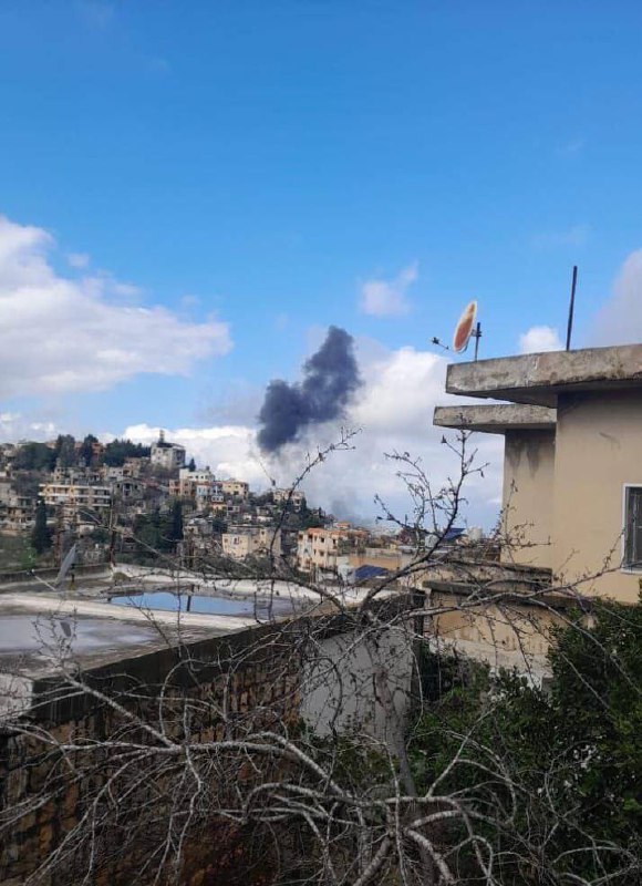 Israeli strikes in Houlla