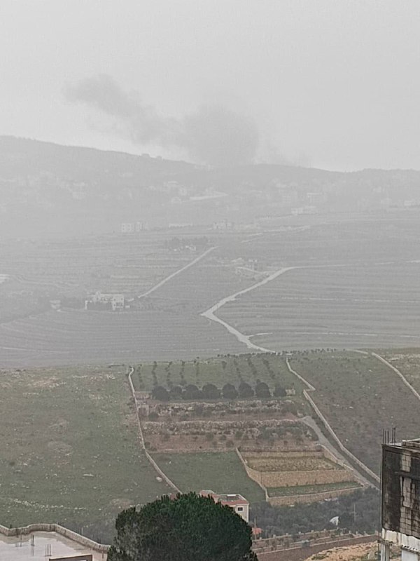 Israeli army air strikes near Haddatha