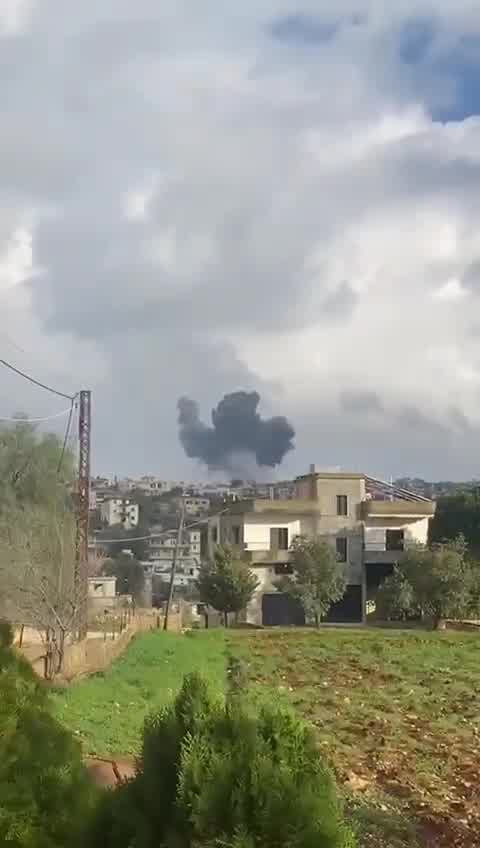 Another air strike in Aitaroun