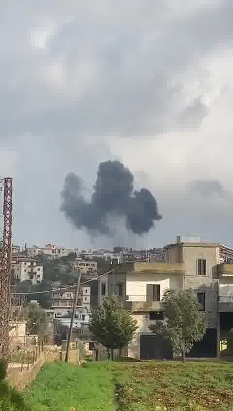 Another air strike in Aitaroun
