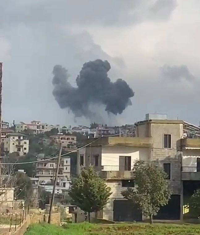 Another air strike in Aitaroun