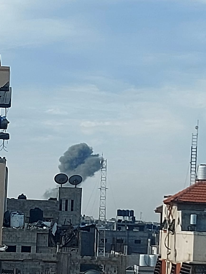 Air raids were renewed on the south of Al-Zaytoun neighborhood, as aircraft launched 3 simultaneous raids in one place
