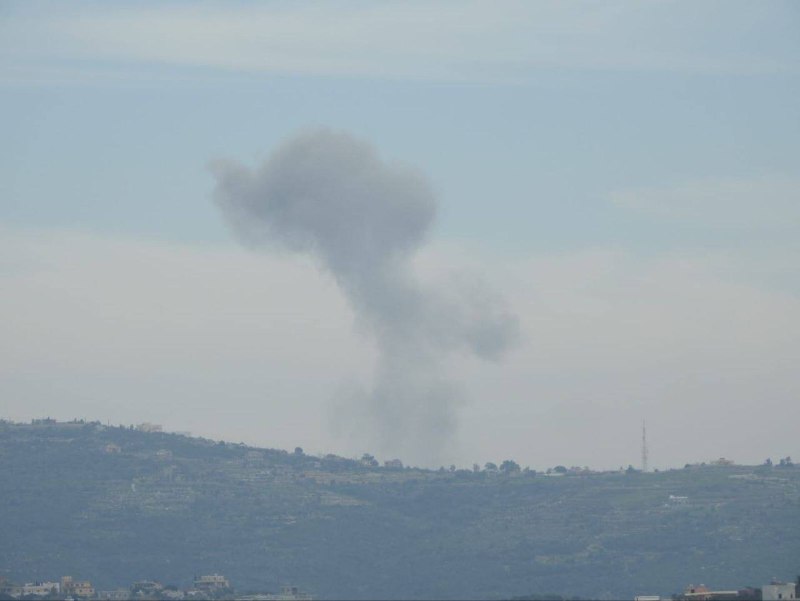 Also Israeli army air strikes in Ayta Ash Shab and Ramya