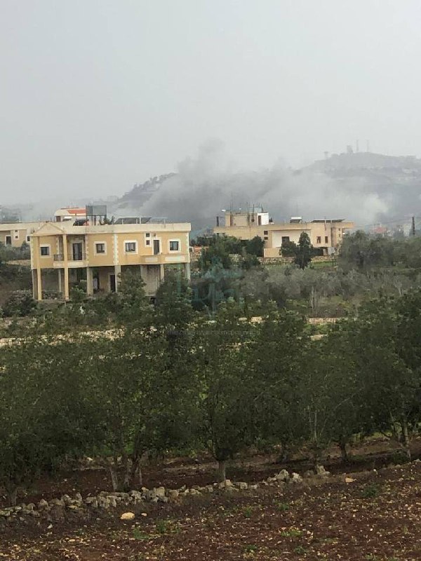 Israeli army air strikes between Touline and Souaneh