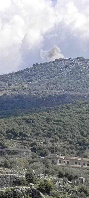 Also an air strike in Kafrchouba
