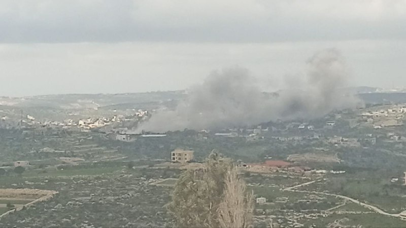 בלבנון מדווחים על תקיפות של חיל האוויר בכפר עייתא א-שעב