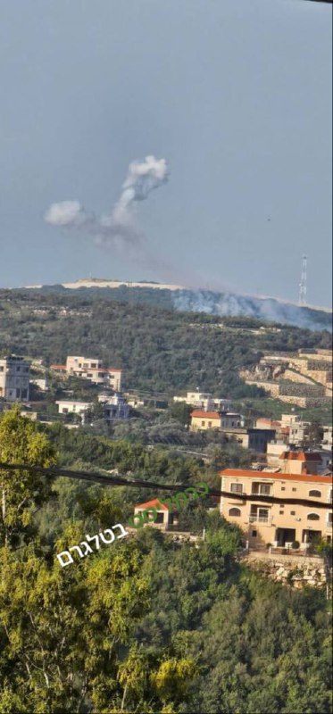 Heavy Israeli army artillery fire towards Ramya, Ayta Ash Shab, Marwahin and surroundings