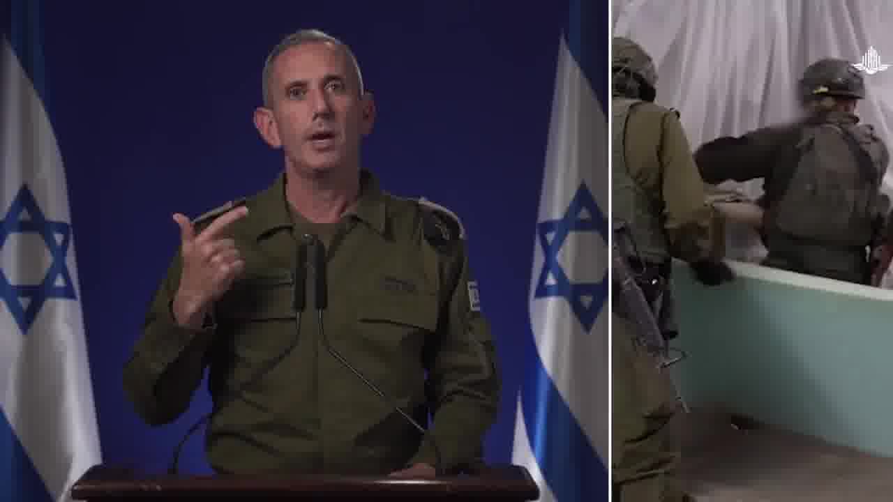 Israeli army Spokesman Rear Adm. Daniel Hagari in an English-language video statement says the amount of aid entering the Gaza Strip will continue to scale-up in the coming days, as the military gears up for an offensive in the southern city of Rafah and as it faces international pressure over the humanitarian situation in the Palestinian enclave