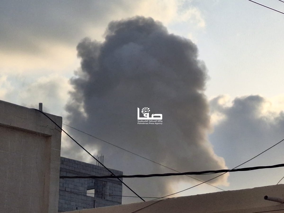 An Israeli air strike targeted a house near the Tuesday market in Deir al-Balah