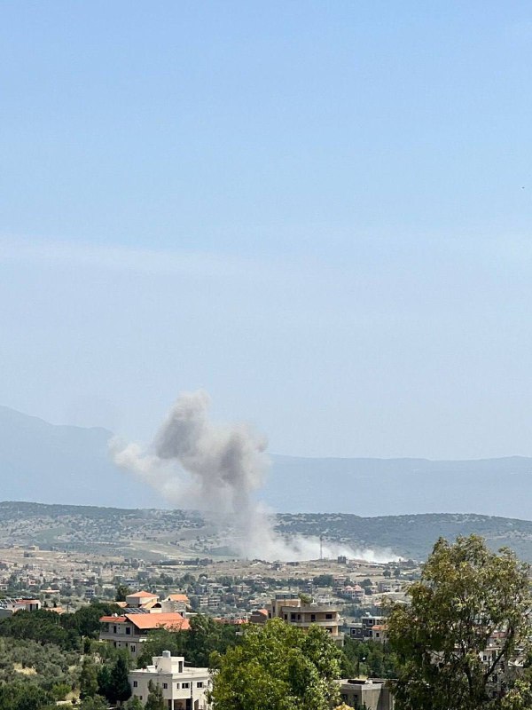 Israeli army air strike in Blida