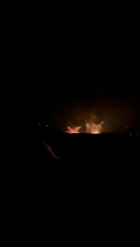 Footage shared on social media purportedly shows the Israeli airstrike in northeastern Lebanon's Hermel District this evening. Lebanese media are reporting Israeli airstrikes in the Hermel District of northeastern Lebanon, in what appears to be a response to numerous Hezbollah attacks on northern Israel over the past day, and the terror group downing an Israeli army drone. 