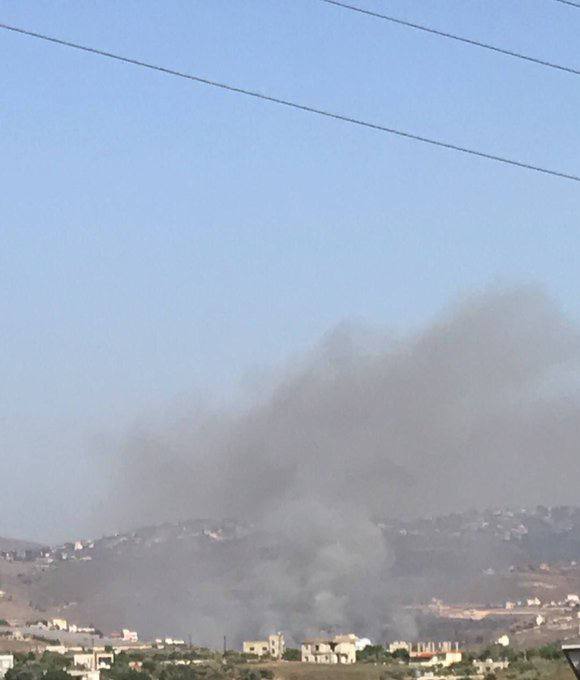 Israeli army artillery fire between Bani Haiyyan and Qantara