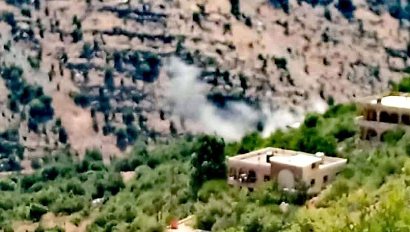 قصفٌ مدفعيٌ إسرائيلي يستهدف وادي بلدة شبعا بالقذائف الثقيلة