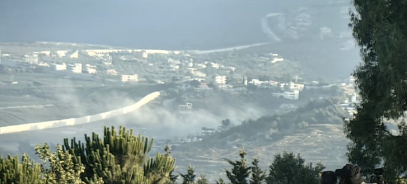 قصف مدفعي إسرائيلي يستهدف  منطقة تل النحاس شمال بلدة كفركلا