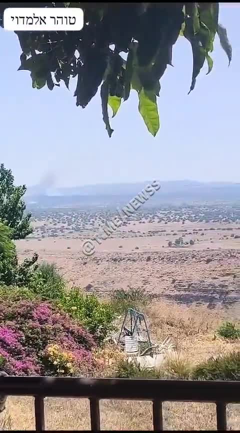 More Drone/Rocket impacts in the Golan