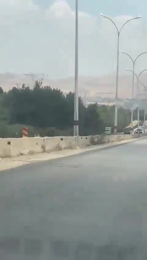 Lebanese media report an Israeli airstrike against a vehicle on the Beirut-Damascus highway, near a checkpoint between Lebanon and Syria