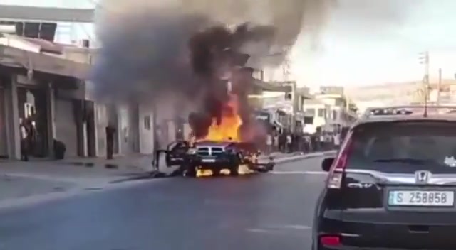 An official in the Al-Fajer forces, affiliated with the Lebanese offshoot of the Muslim Brotherhood, was killed in an Israeli attack on a car in the Bekaa, Lebanon, according to several reports