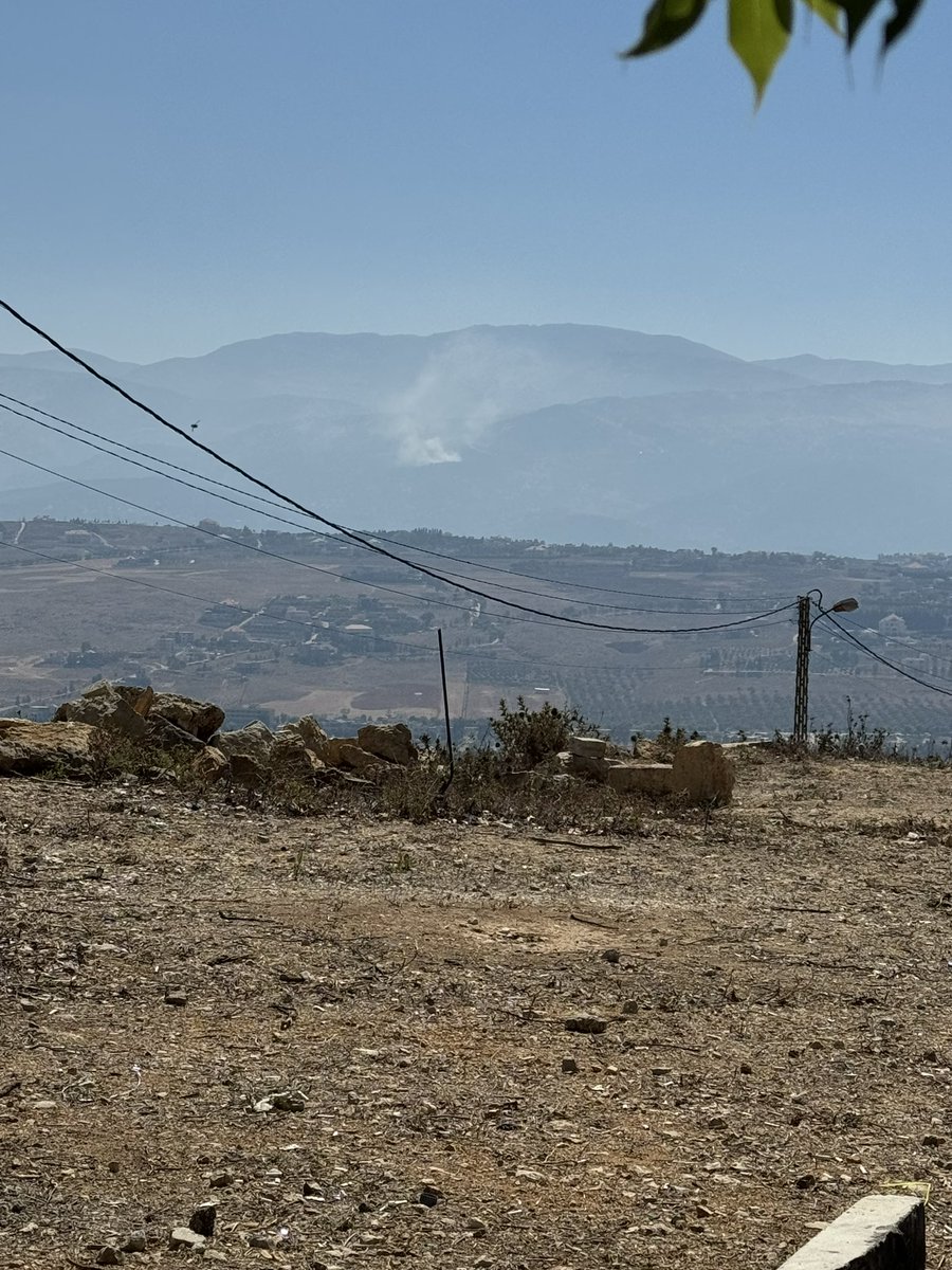 Israel responds with artillery shells after Hezbollah launches attacks on military positions along the border Lebanon