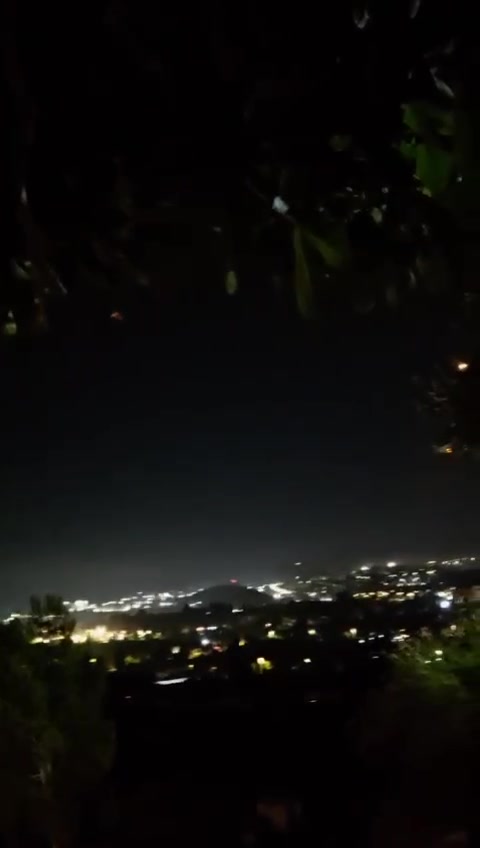 Several Iron Dome interceptions reported over the Upper Galilee, amid an apparent rocket barrage from Lebanon. Sirens sounded in several communities