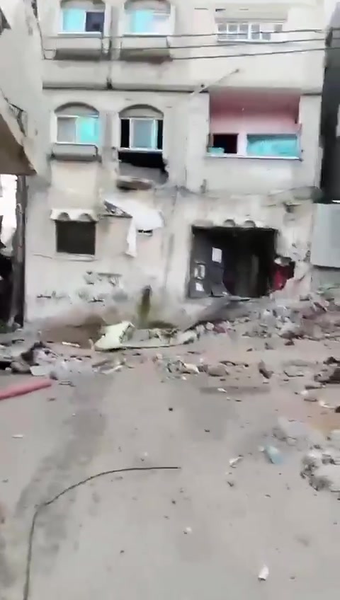 This video circulating on social media is said to have been taken moments before the drone strike in Tulkarem, showing Muhammad Abu Abdo, the commander of the al-Aqsa Martyrs' Brigades in the area. It also shows an armed medic