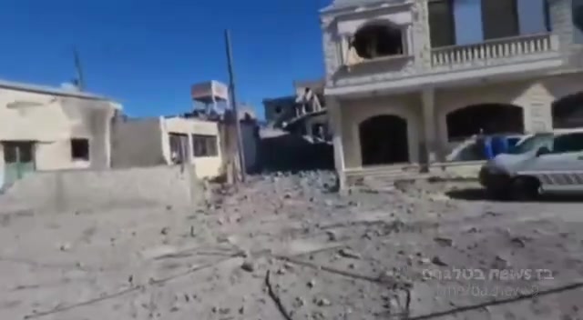 Air strike in Chihine earlier today